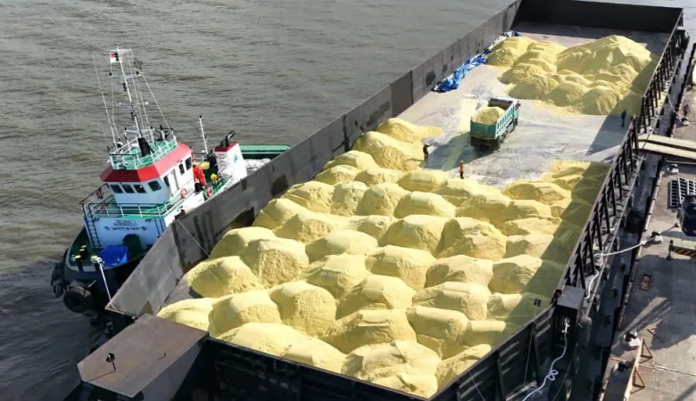PT PEMA kembali kapalkan 3.113 Ton Sulfur dari Aceh ke Sulawesi